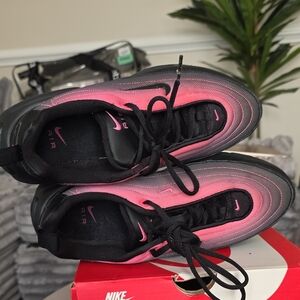 Nike Kids Air Max Shoes - Black and Pink